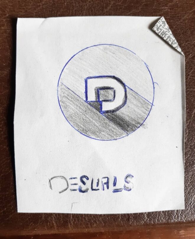 Last test for the Desuals 's logo