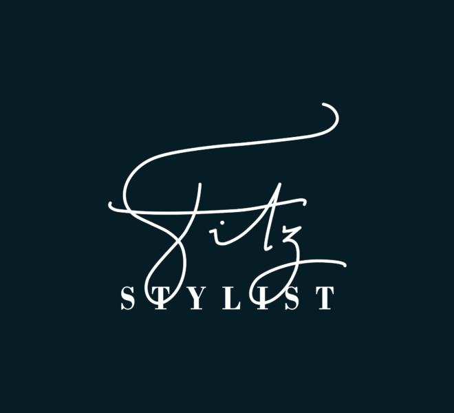Fitz Stylist logo in white - from Desuals, a Visual Agency